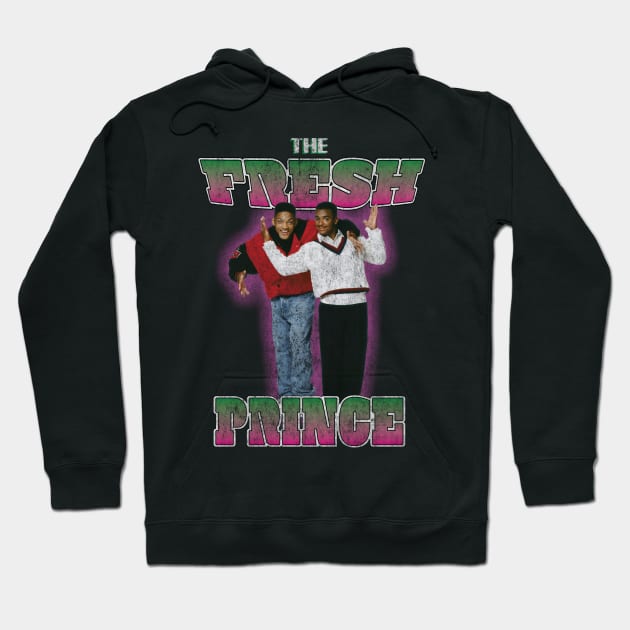 The Fresh Prince Of Bel Air Old School Hip Hop Style Hoodie by BasicBeach